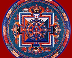 Các nhà sư Tây Tạng tạo nên kiệt tác nghệ thuật từ hàng triệu hạt cát.
