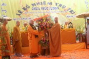 Trao quyết định trụ trì chùa Phúc Lương cho Đại đức Thích Trí Đạt